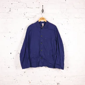 Work Chore Over Shirt - Blue - M