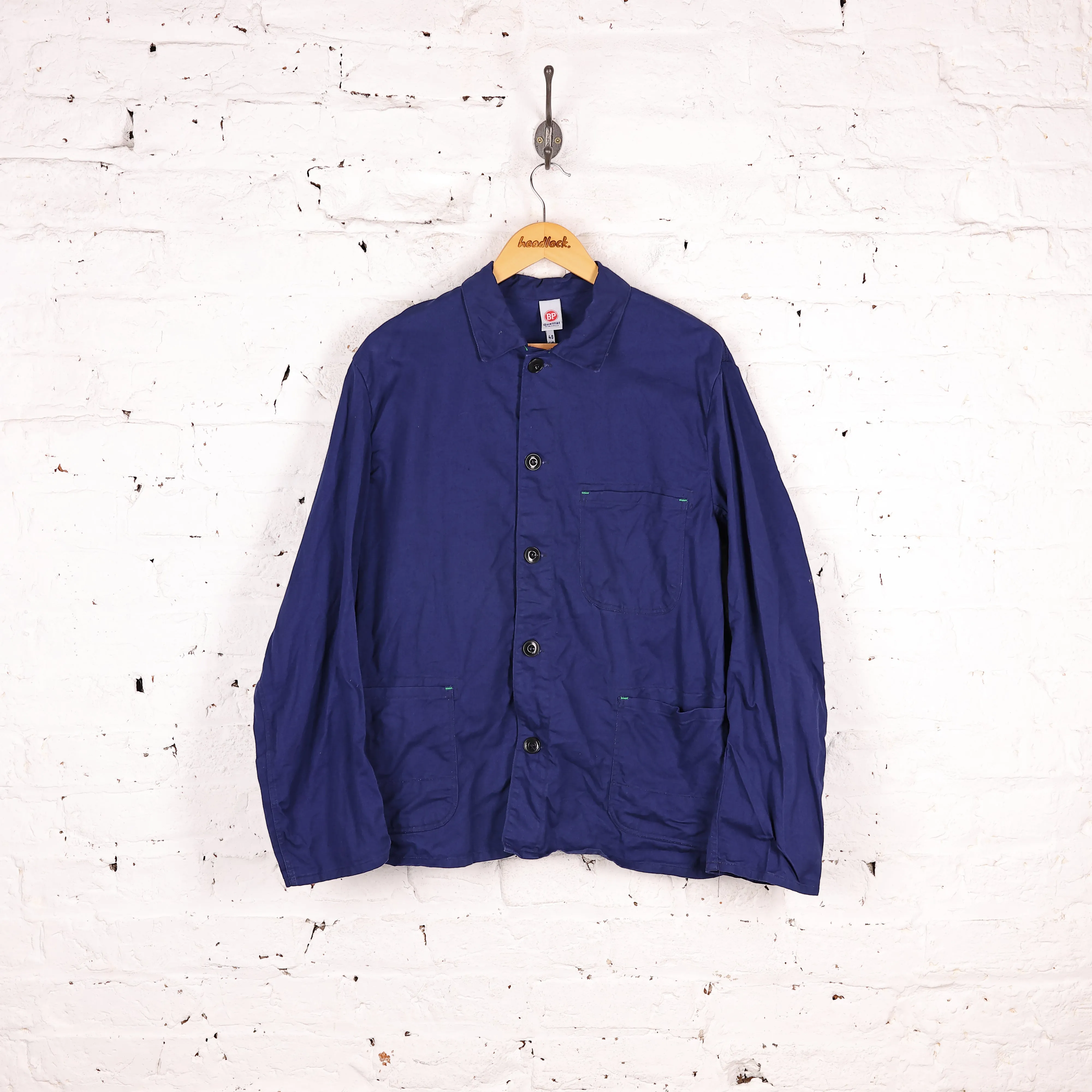 Work Chore Over Shirt - Blue - M