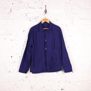 Work Chore Over Shirt - Blue - M