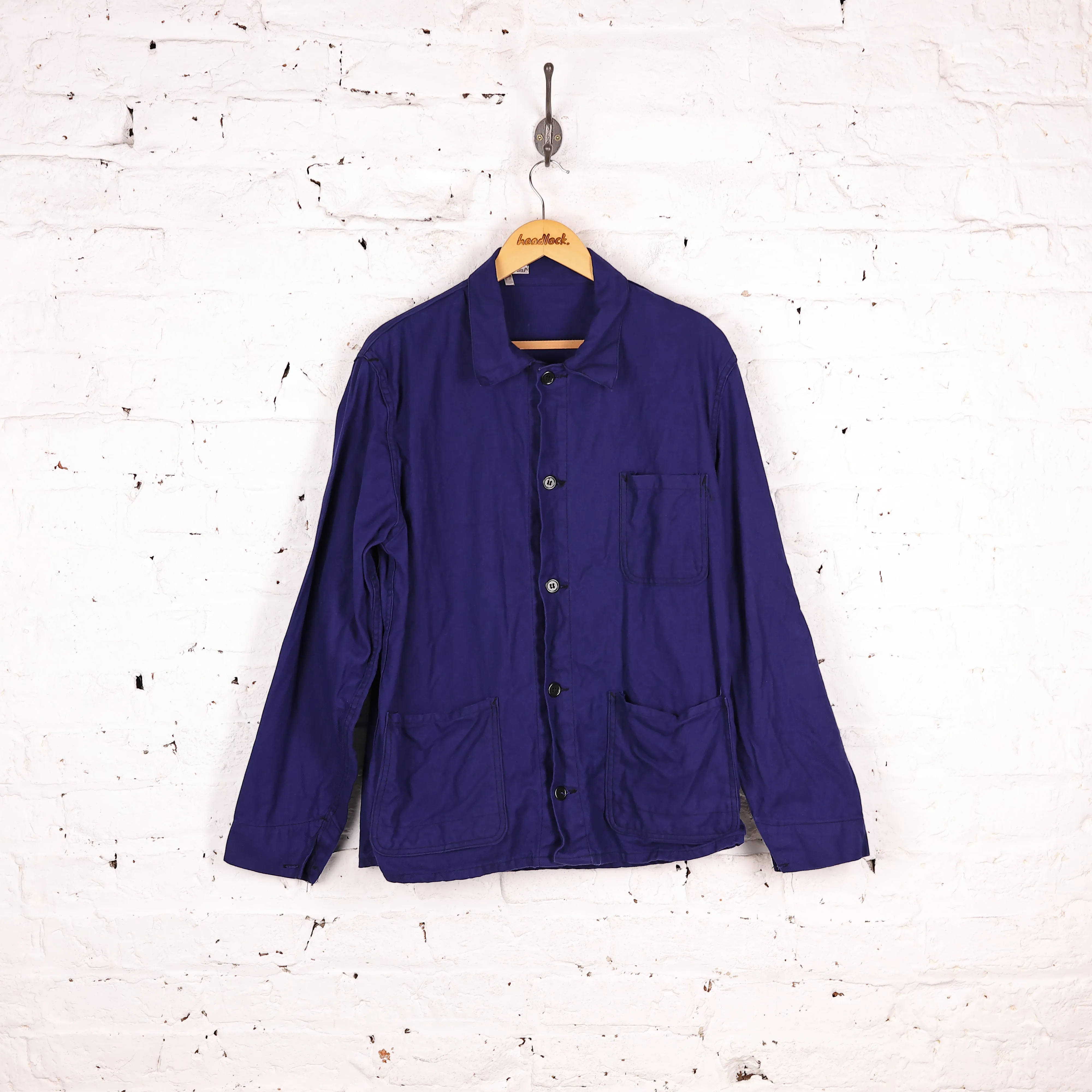 Work Chore Over Shirt - Blue - M