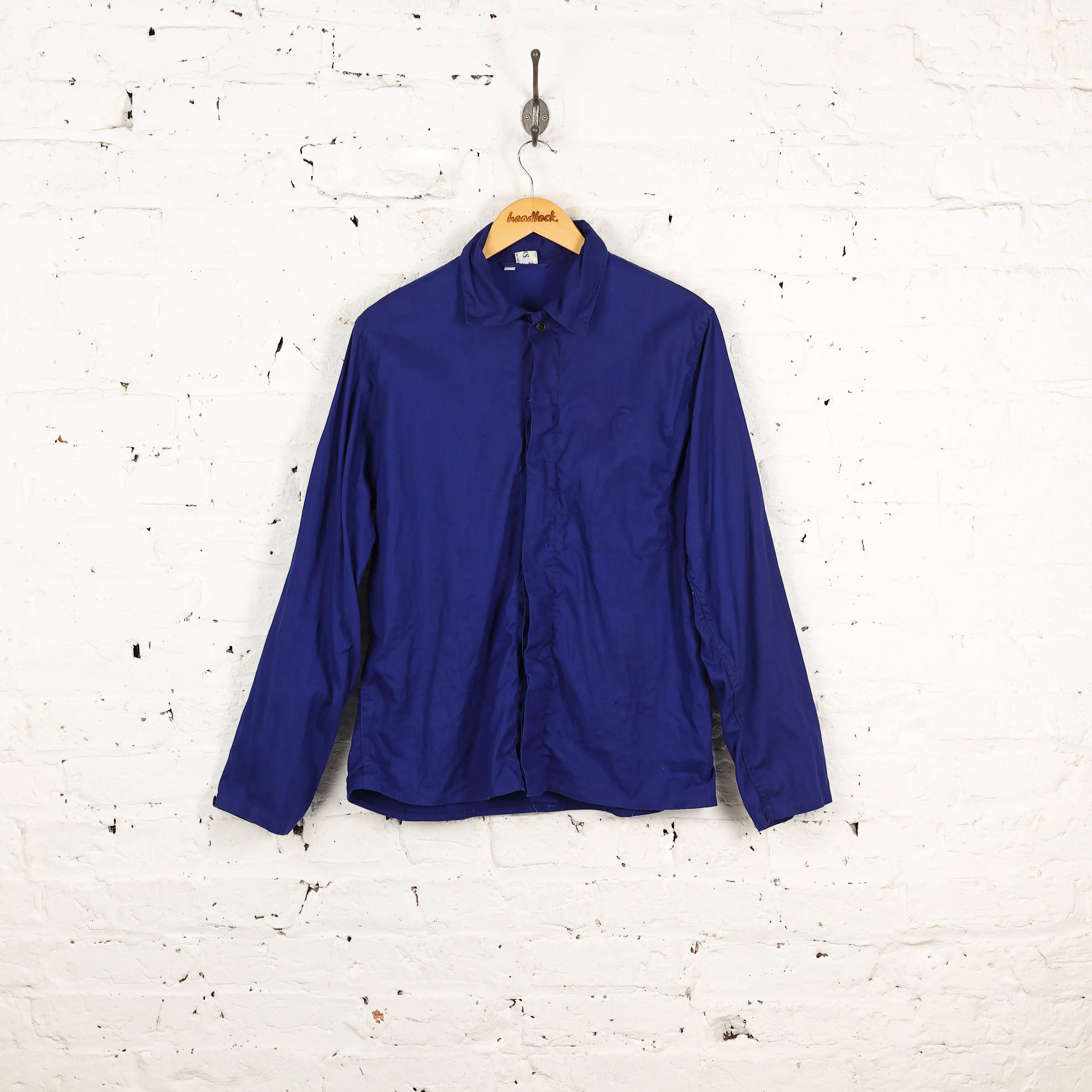 Work Chore Over Shirt - Blue - S