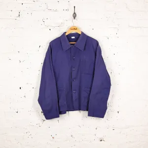 Work Chore Over Shirt - Blue - XL
