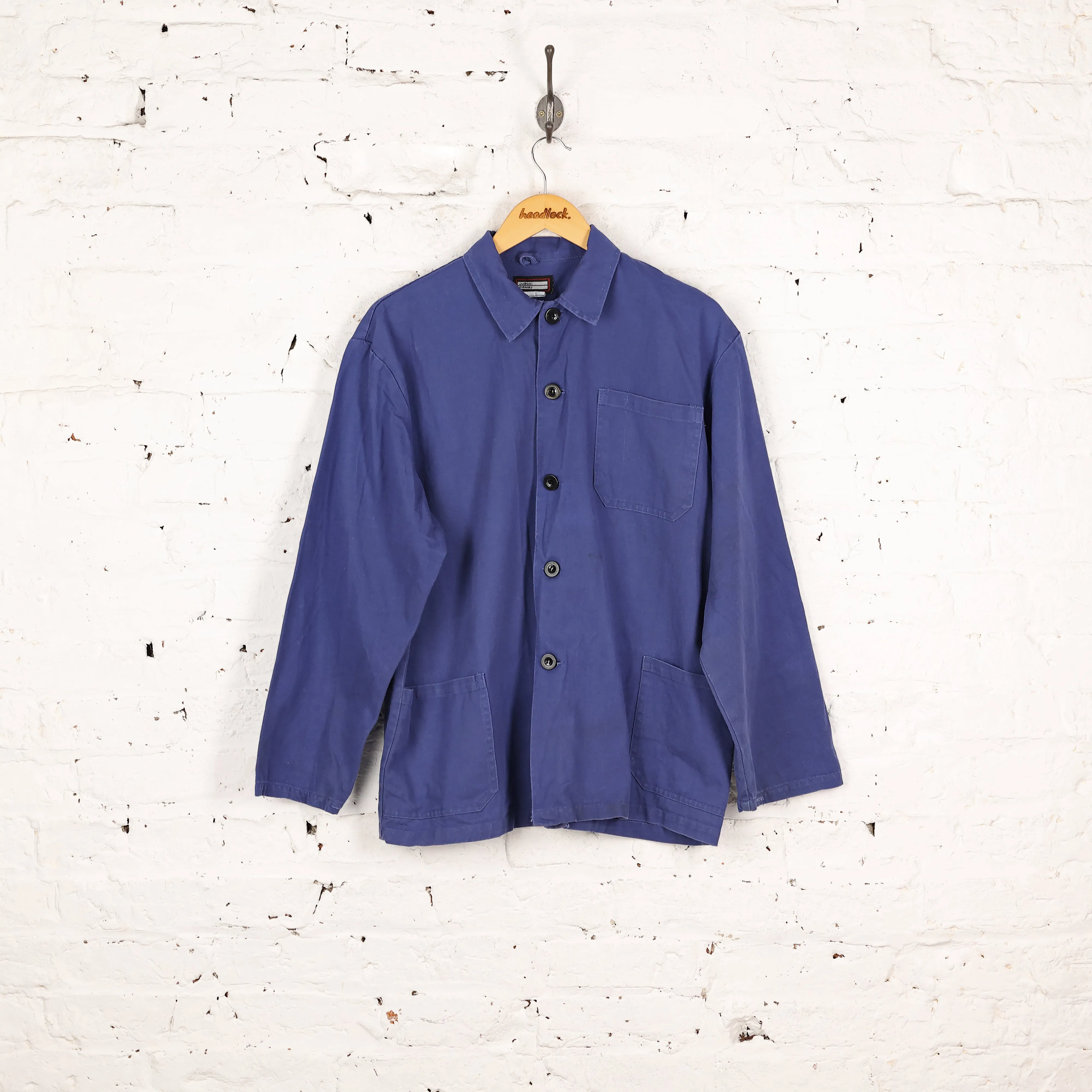 Work Chore Over Shirt - Blue - XL