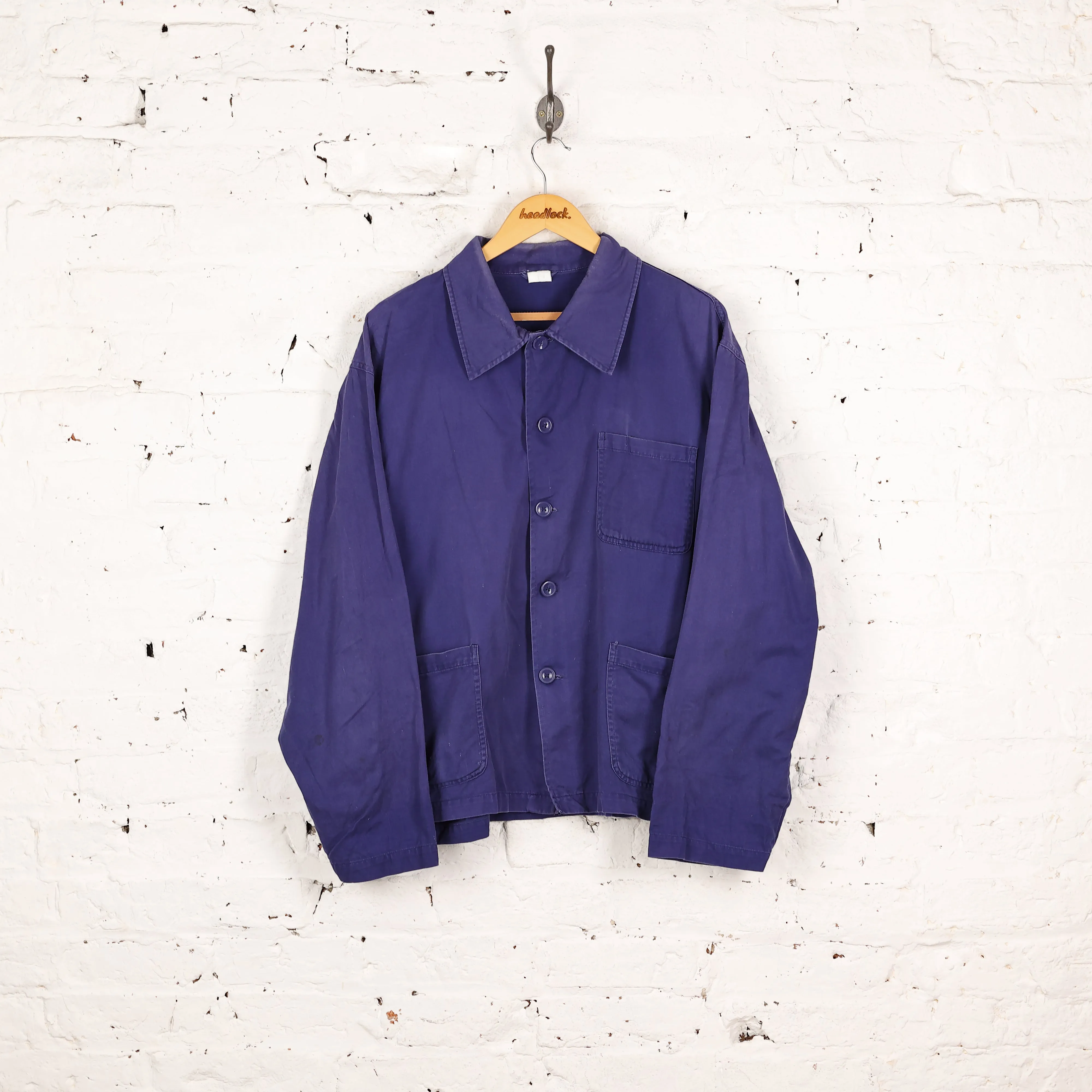 Work Chore Over Shirt - Blue - XL