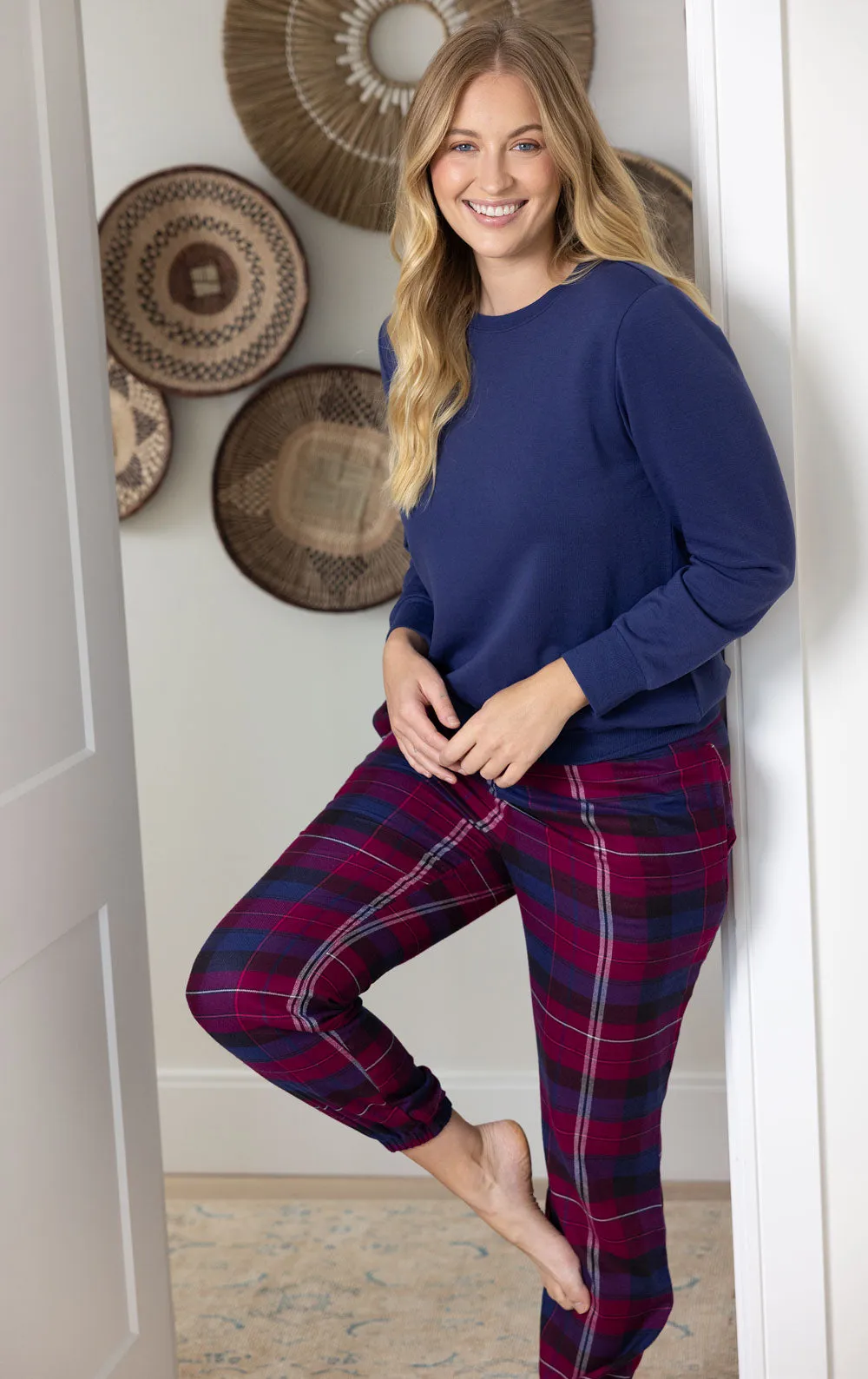 World's Softest Flannel Jogger Pajamas