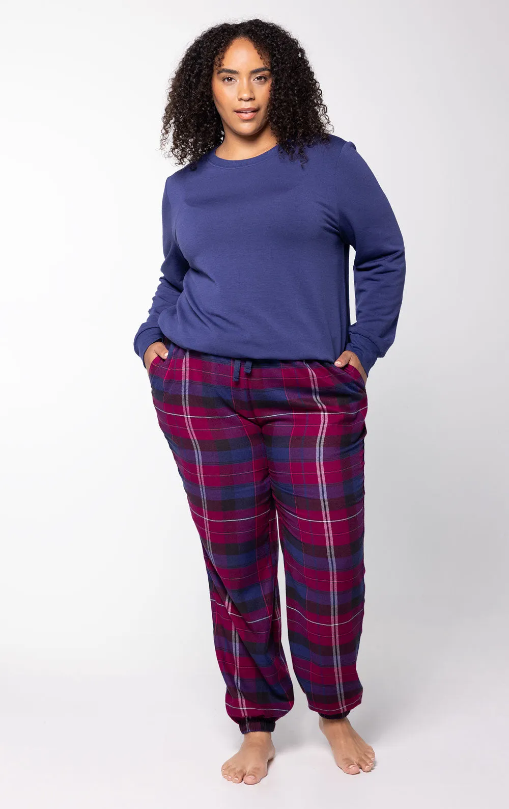 World's Softest Flannel Jogger Pajamas