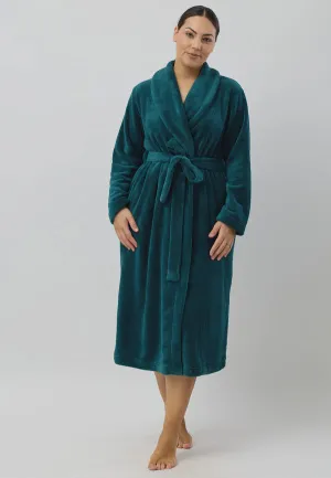 WRAP ROBE FOREST