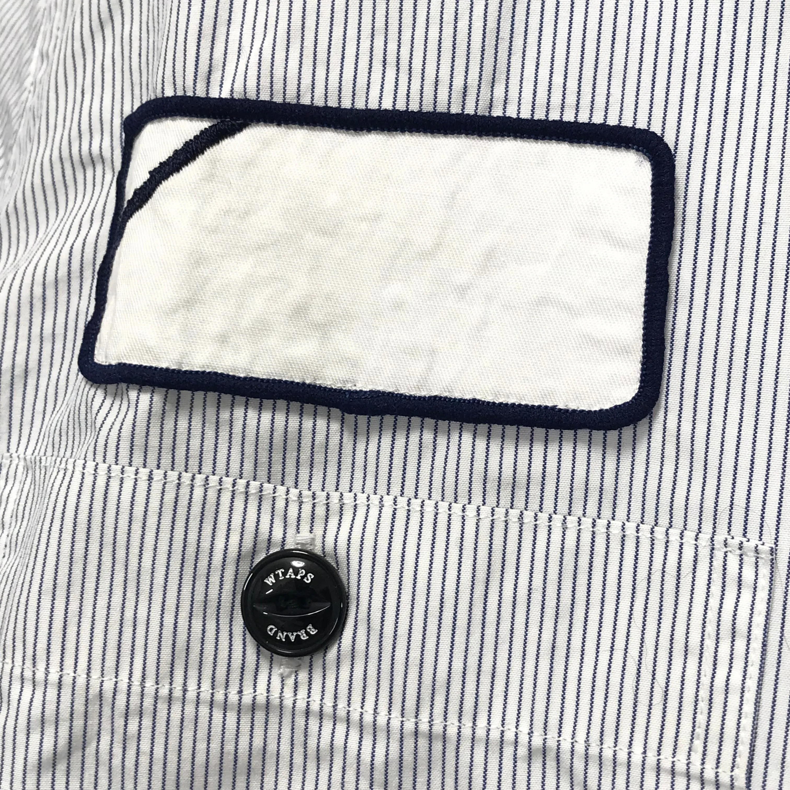 [XL] WTaps SS09 Vatos Striped S/S Shirt