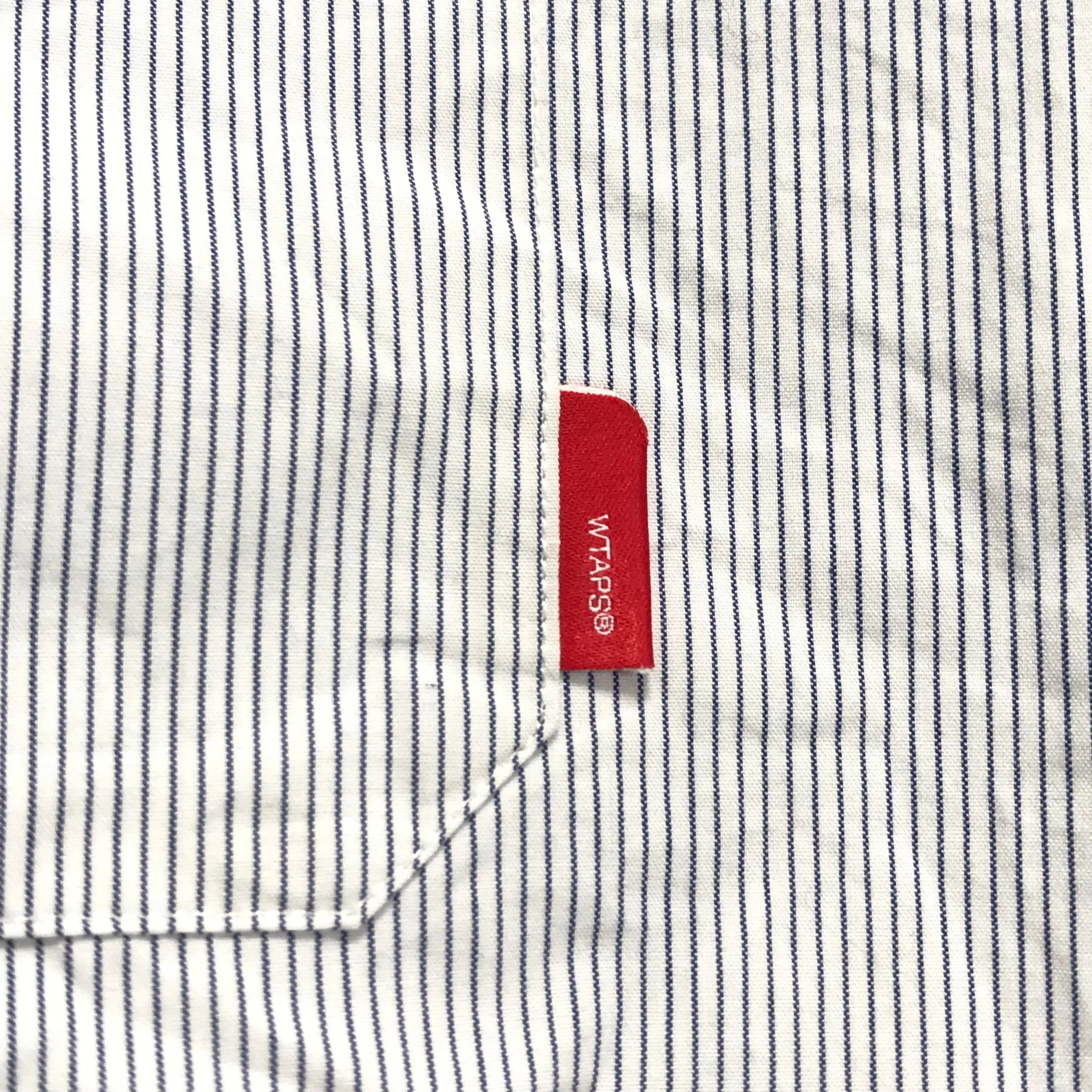 [XL] WTaps SS09 Vatos Striped S/S Shirt
