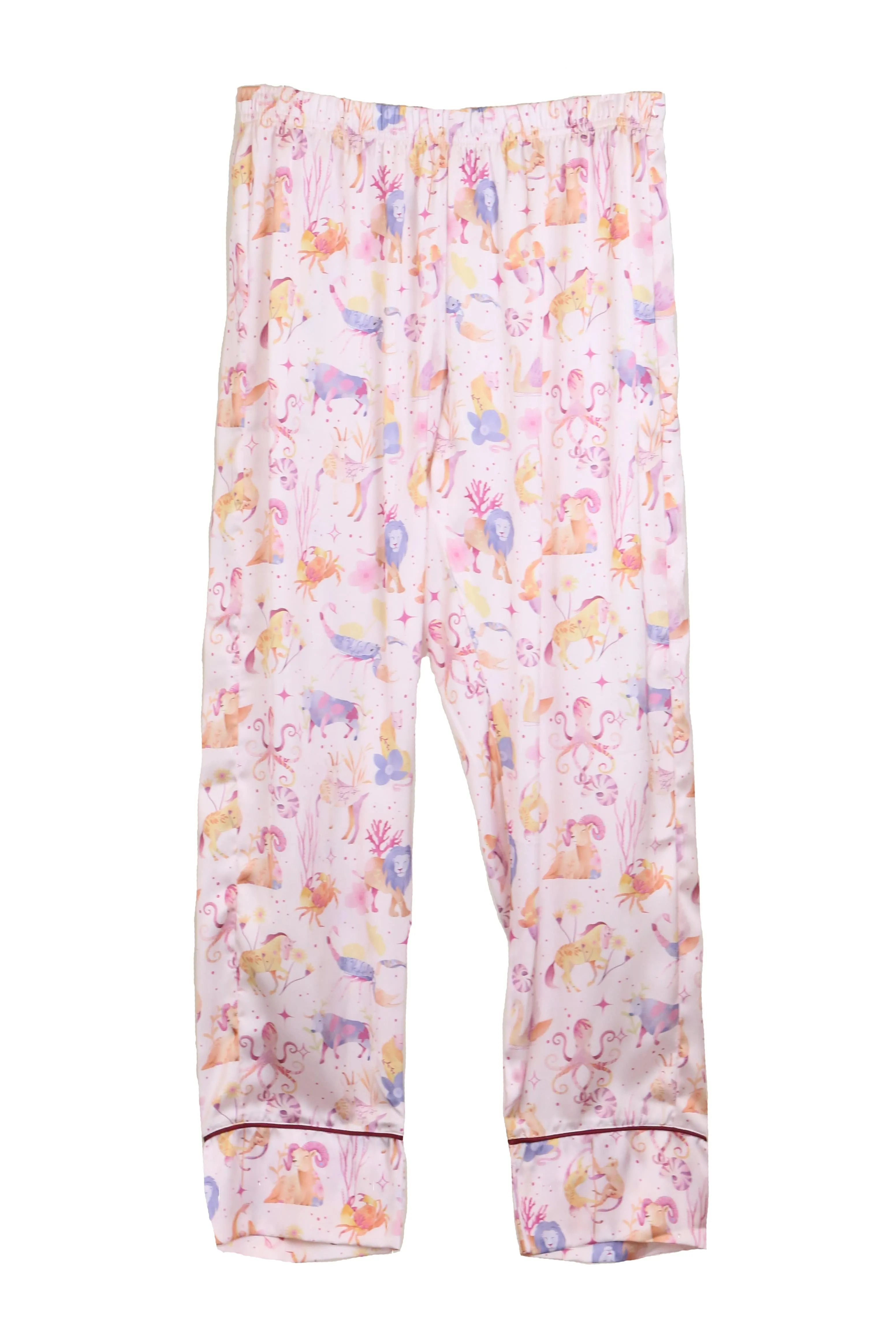 Zodiac Pant PJ Set - Lilac